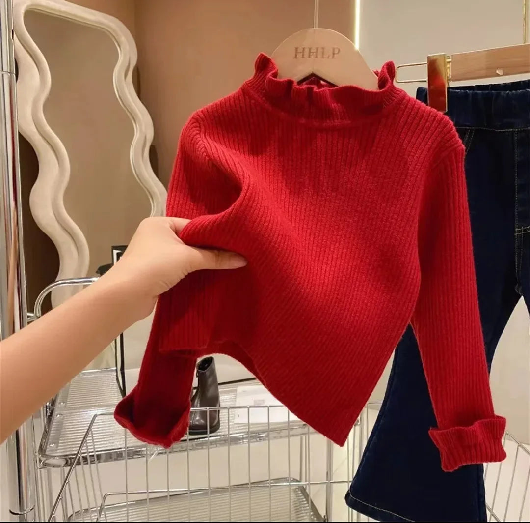 CITSLX 0-7Y Autumn New Baby Boys Girls Clothes Baby Sweater Toddler Knit Sweater Newborn Knitwear Long Sleeve Cotton Baby Pullover Tops