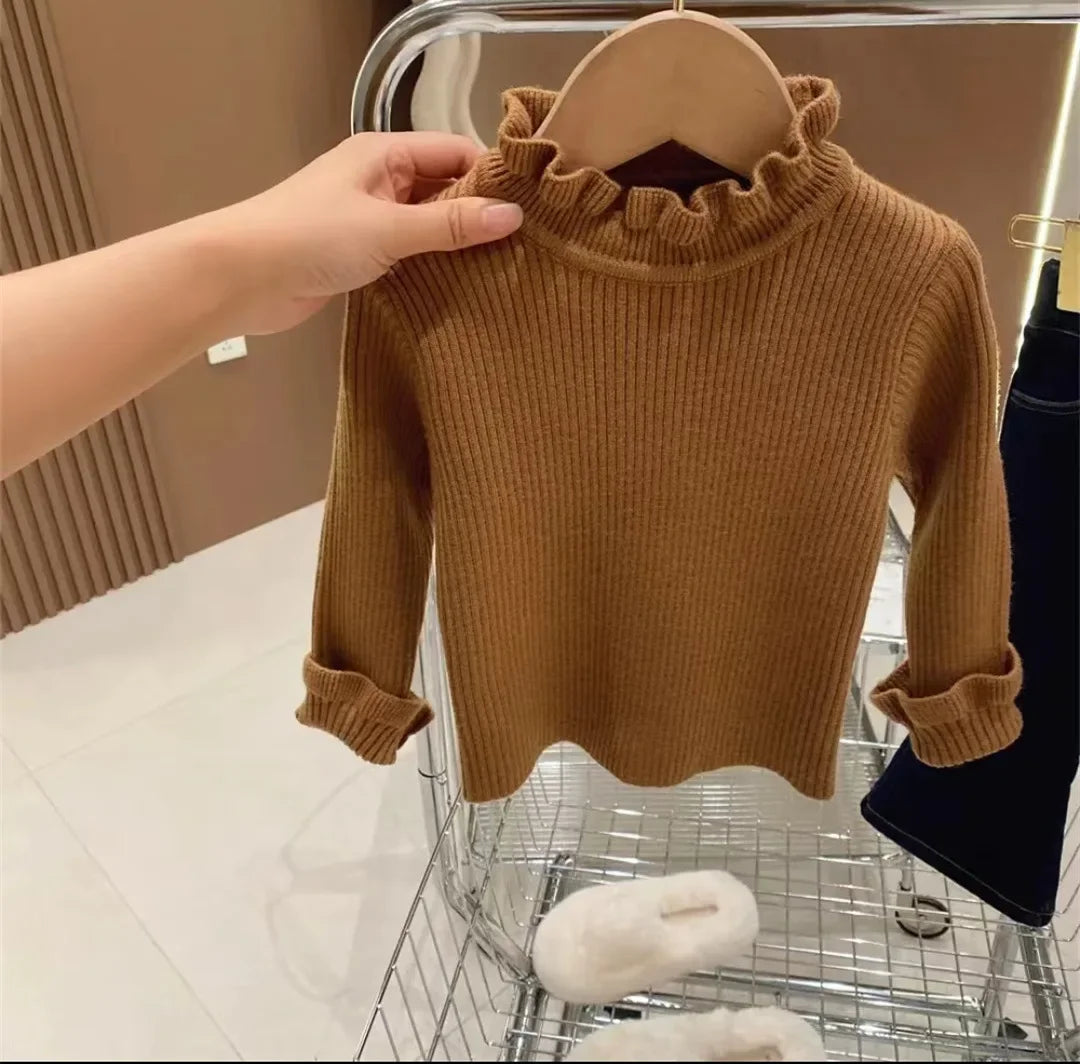 CITSLX 0-7Y Autumn New Baby Boys Girls Clothes Baby Sweater Toddler Knit Sweater Newborn Knitwear Long Sleeve Cotton Baby Pullover Tops