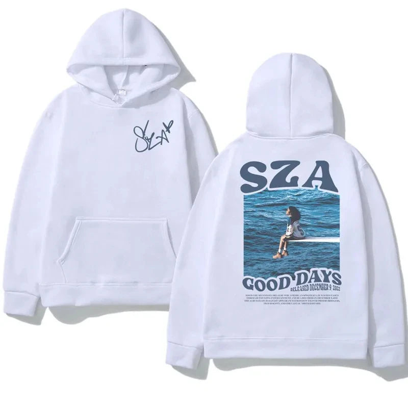 CITSLX Spring Men's Hoodie Singer Sza Music Album Sos Print Hoodie Women's Sweatshirt Hip Hop Unisex Street Clothing Y2K Clothing Hombr