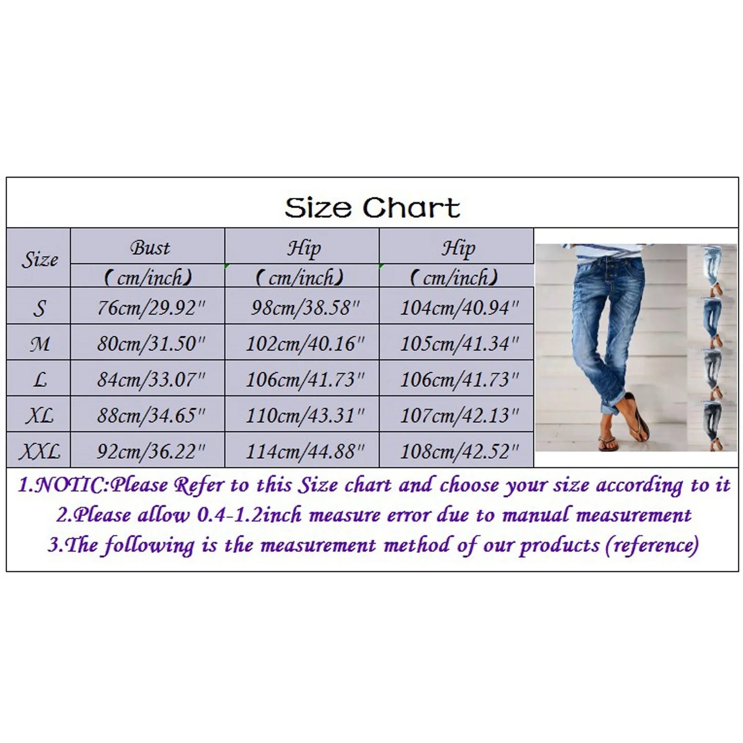 CITSLX Women'S Pants Fashion Women'S Print Street Loose Washed Polished Waist Ripped Jeans Denim Trousers For Female Pantalones 2025