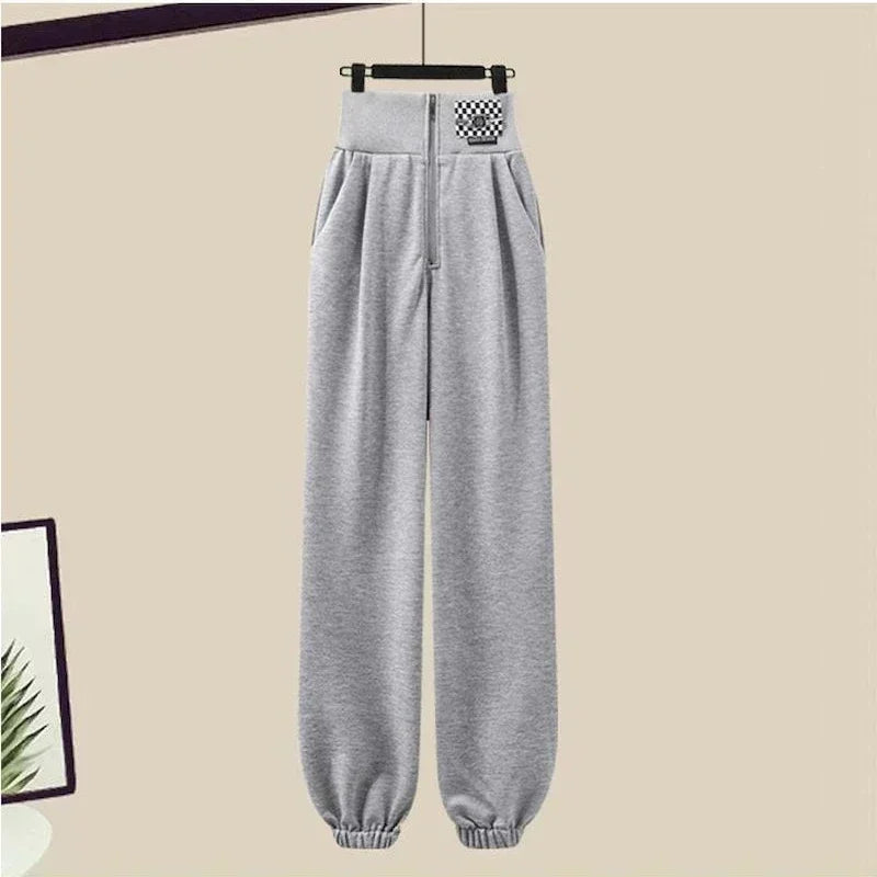 CITSLX Y2k Streetwear Hoodies+Casual Sweatpants Suit Women 2024Autumn Zipper Pullovers Sweatshirts Harajuku Two Piece Sets Kpop Clothes